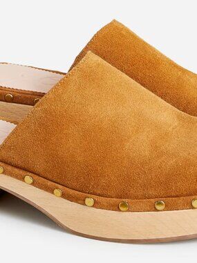 J.Crew Dakota Clogs – Suede Wood Sole | Size 9 - MF0307